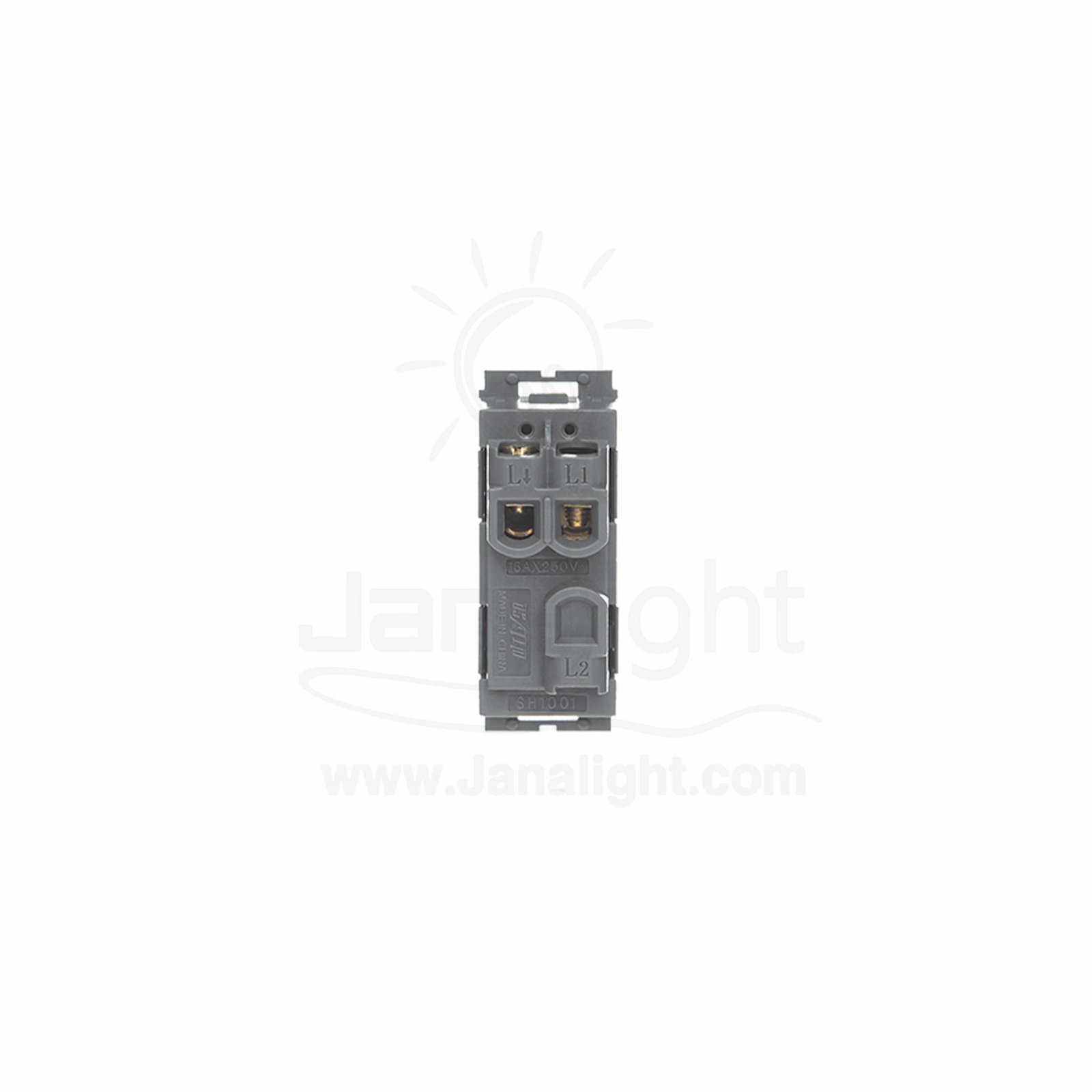Osa مفتاح ديفاتير مفرد فضي Two Way Switch Osa Silver